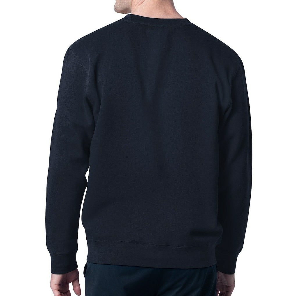 Chicago Bears Starter Team Grit Graphic Fleece Pullover Sweatshirt Navy