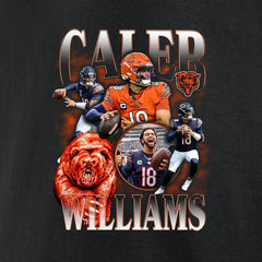 Caleb Williams Chicago Bears Notorious Graphic T-Shirt Black