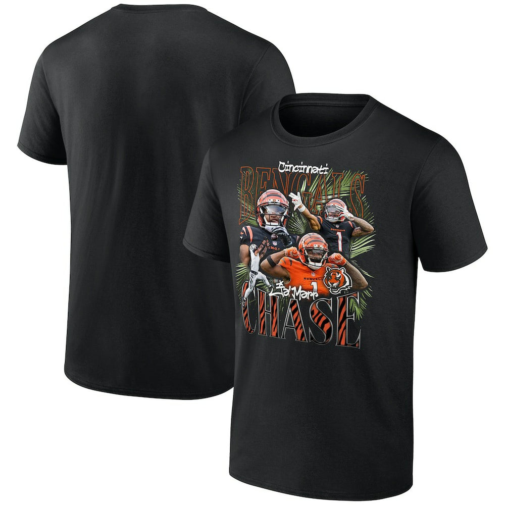 Ja'Marr Chase Cincinnati Bengals Notorious Graphic T-Shirt Black