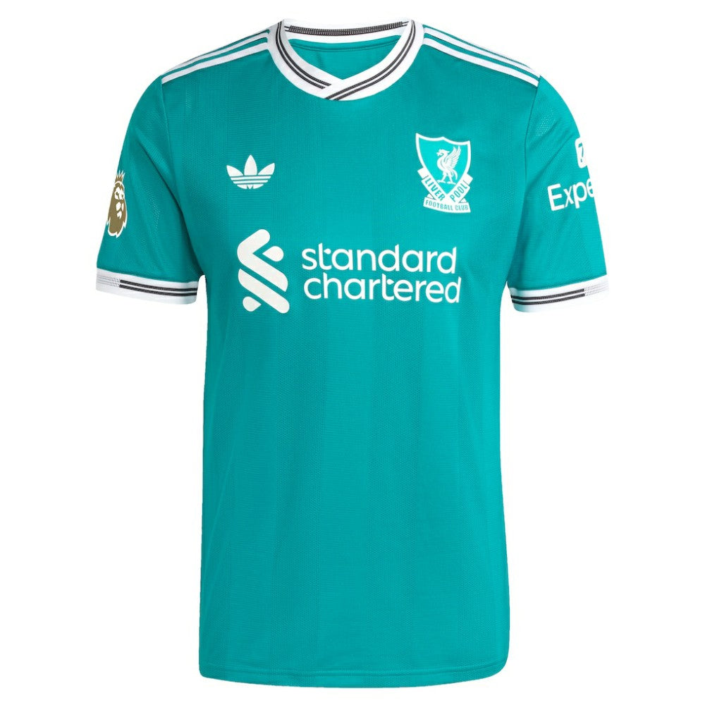 Virgil van Dijk Liverpool 2025/26 Third Player Jersey Green - Adidas outlet