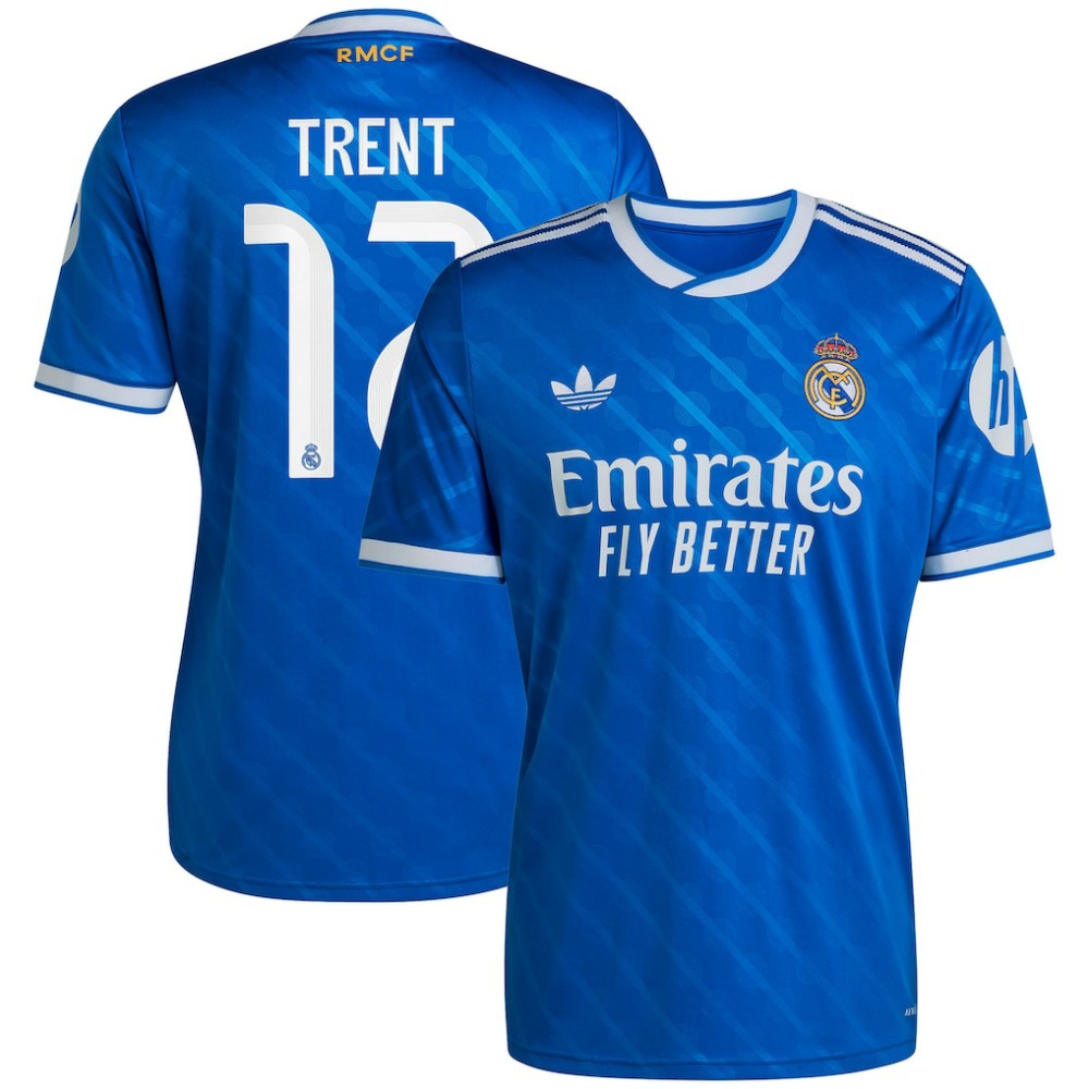 Trent Alexander-Arnold Real Madrid 2025/26 Third Replica Player Jersey Blue - Adidas cheap