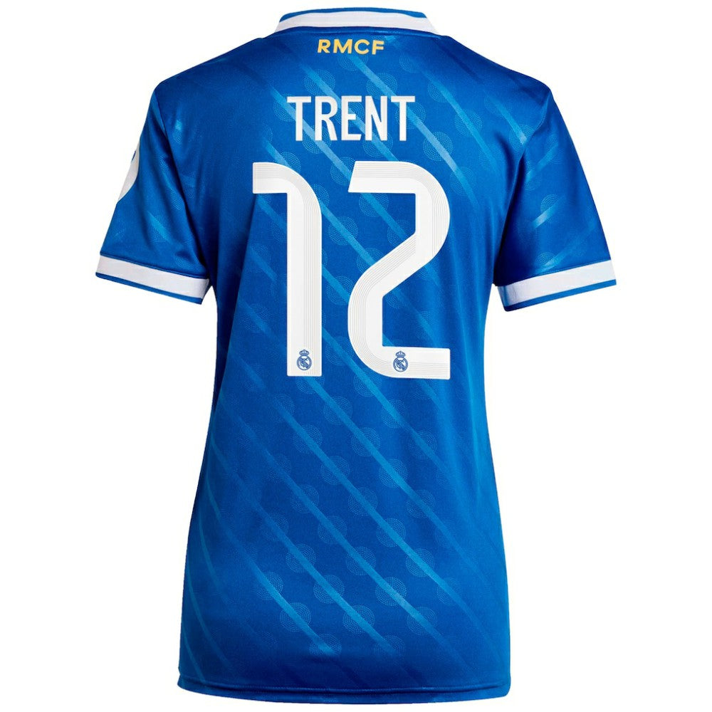 Trent Alexander-Arnold Real Madrid Women's 2025/26 Third Replica Player Jersey Blue - Adidas for sale
