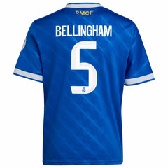 Jude Bellingham Real Madrid Youth 2025/26 Third Replica Player Jersey Blue - Adidas