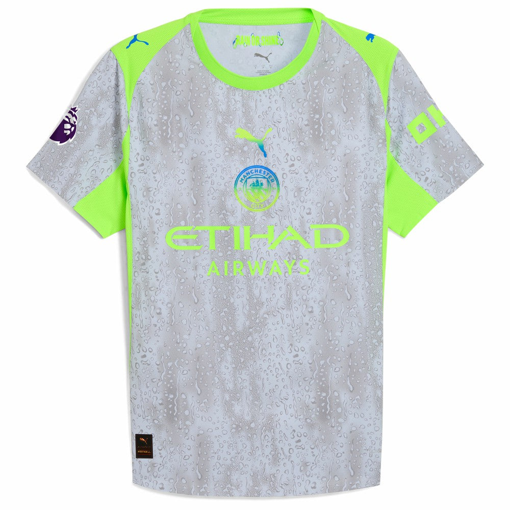 Manchester City 2025/26 Third Jersey Green/Neon Green - Puma Discount