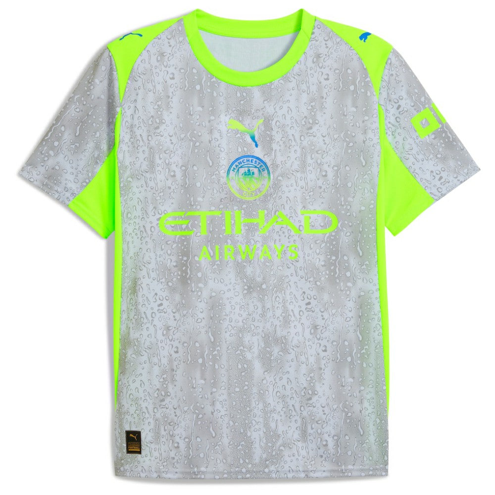 Manchester City 2025/26 Third Replica Jersey Green/Neon Green - Puma outlet