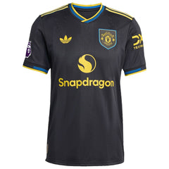 Mason Mount Manchester United 2025/26 Third Player Jersey Black - Adidas