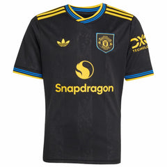 Bruno Fernandes Manchester United Youth 2025/26 Third Replica Player Jersey Black - Adidas sale