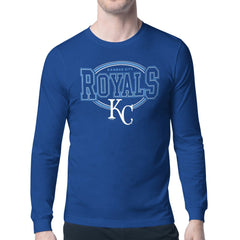 Kansas City Royals Starter Team Track Graphic Long Sleeve T-Shirt - Royal - MLB Online