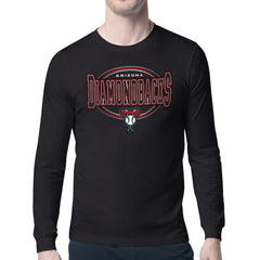 Arizona Diamondbacks Starter Team Track Graphic Long Sleeve T-Shirt - Black - MLB on Sale