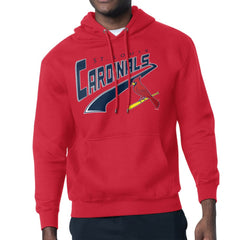 St. Louis Cardinals Starter Modern Tailsweep Fleece Tri-Blend Pullover Hoodie - Red - MLB Online