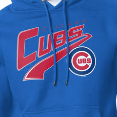 Chicago Cubs Starter Modern Tailsweep Fleece Tri-Blend Pullover Hoodie - Royal - MLB Online