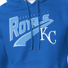 Kansas City Royals Starter Modern Tailsweep Fleece Tri-Blend Pullover Hoodie - Royal - MLB Discount