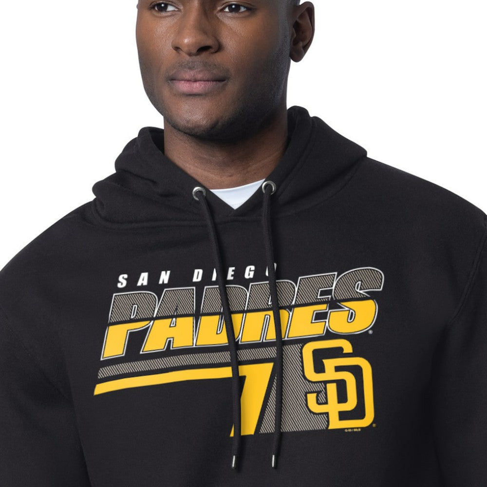 San Diego Padres Starter Logo Push Graphic Hoodie - Black - MLB on Sale