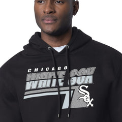 Chicago White Sox Starter Logo Push Graphic Hoodie - Black - MLB Online