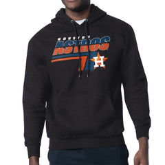 Houston Astros Starter Logo Push Graphic Hoodie - Black - MLB on Sale