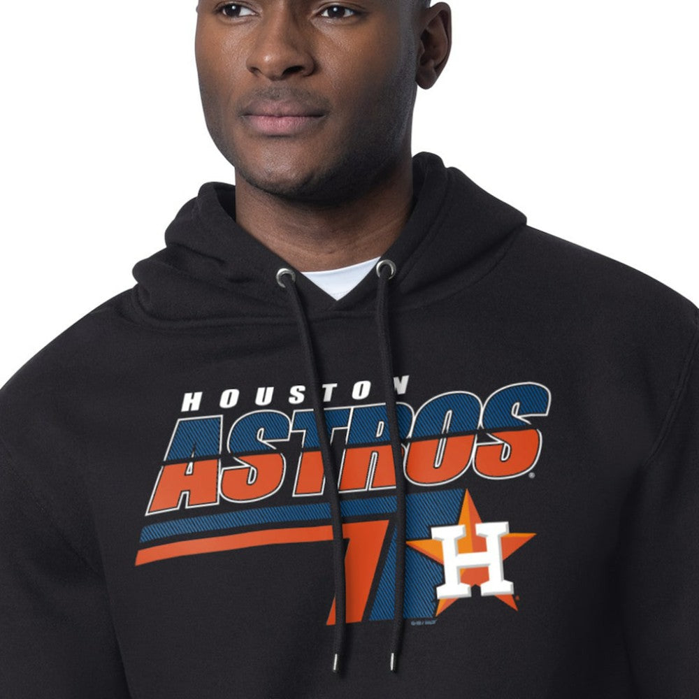 Houston Astros Starter Logo Push Graphic Hoodie - Black - MLB on Sale