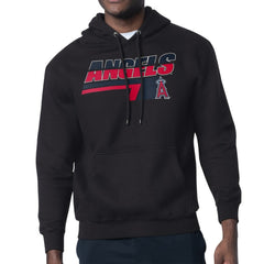 Los Angeles Angels Starter Logo Push Graphic Hoodie - Black - MLB Sale