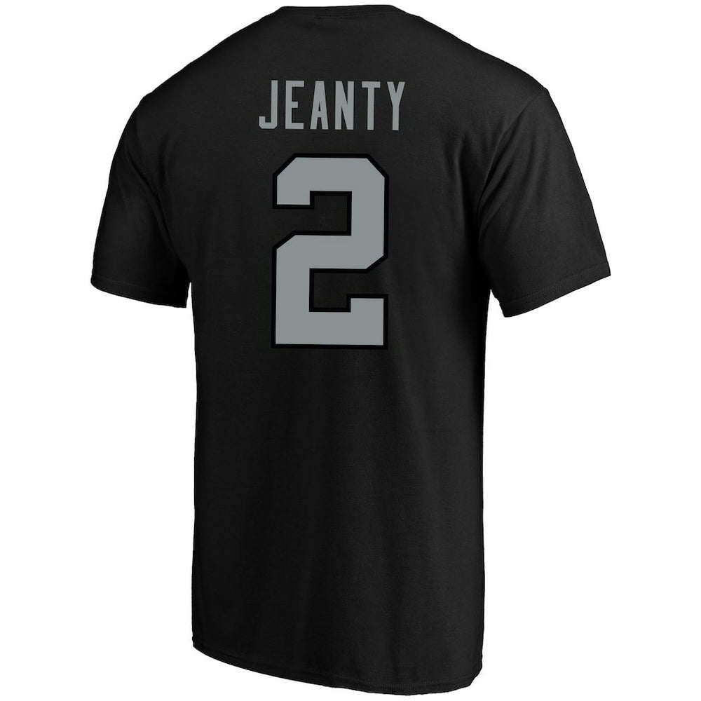 Fanatics Ashton Jeanty Las Vegas Raiders Big & Tall Player Name & Number T-Shirt Black