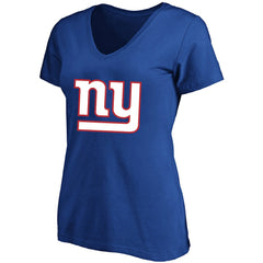 Fanatics Malik Nabers New York Giants Women's Plus Size Name & Number T-Shirt Royal