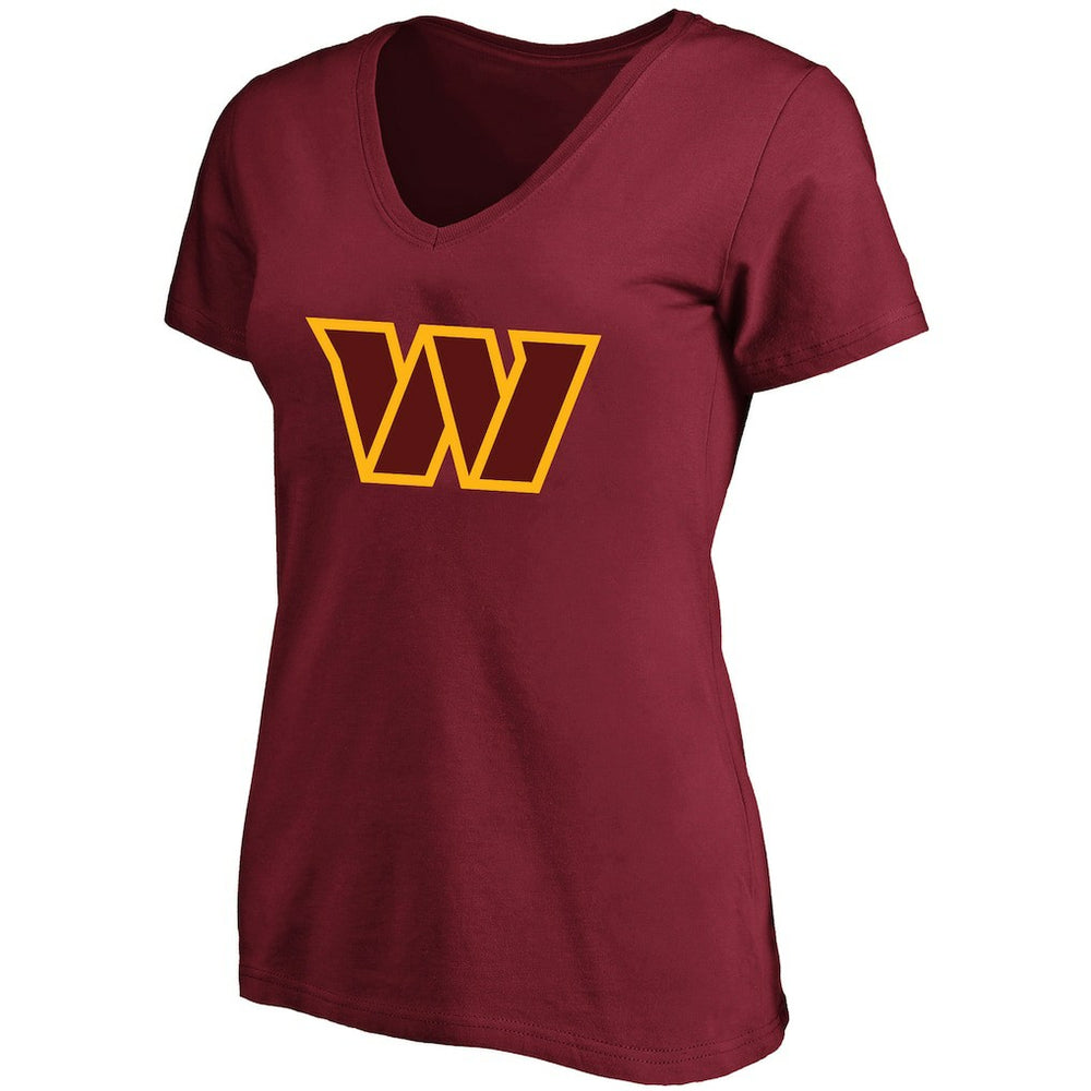 Fanatics Jayden Daniels Washington Commanders Women's Plus Size Name & Number T-Shirt Burgundy
