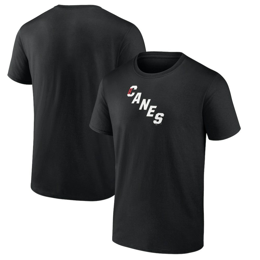 Carolina Hurricanes Primary Logo T-Shirt - Black - NHL 203353765