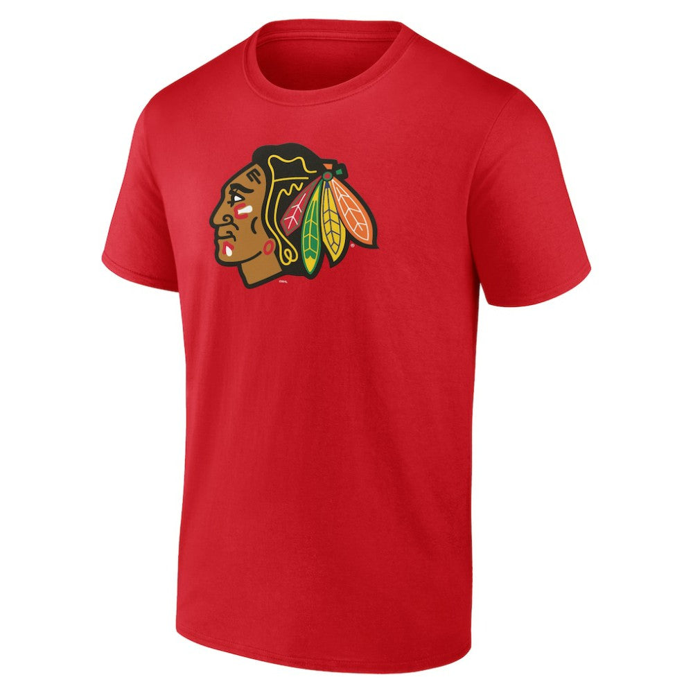Chicago Blackhawks Primary Logo T-Shirt - Red - NHL 203353766