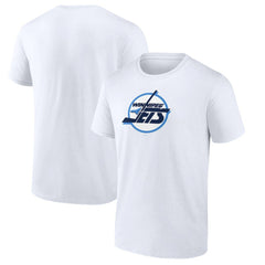 Winnipeg Jets Primary Logo T-Shirt - White - NHL 203353770