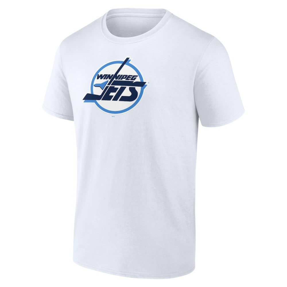 Winnipeg Jets Primary Logo T-Shirt - White - NHL 203353770
