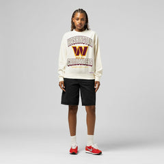 Mitchell & Ness Washington Commanders Women's Tonal Arch Sweatshirt Cream