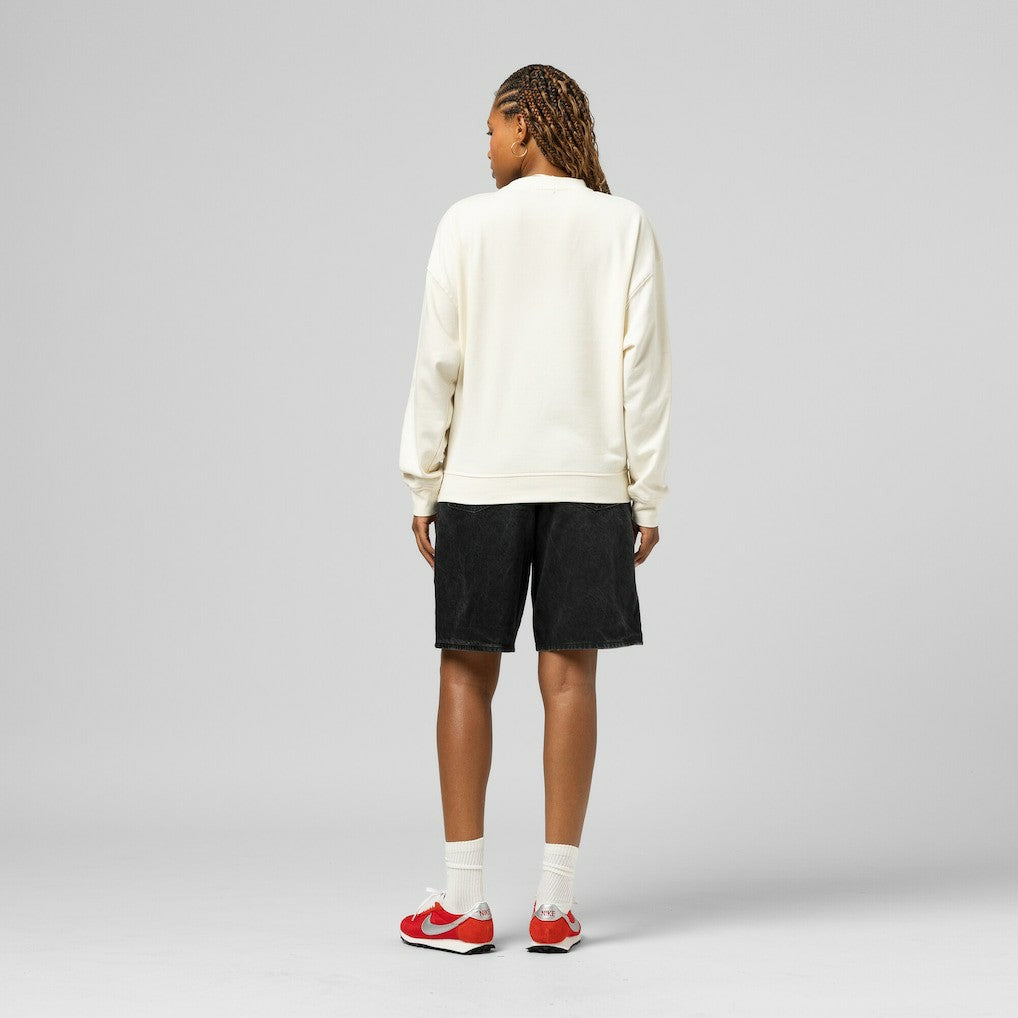 Mitchell & Ness Buffalo Bills Women's Tonal Arch Sweatshirt Cream