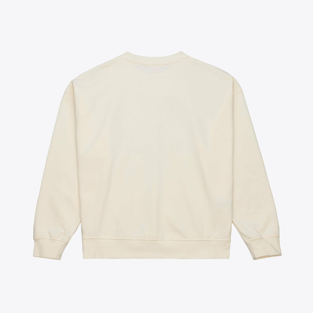 Mitchell & Ness Green Bay Packers Women's Tonal Arch Sweatshirt Cream