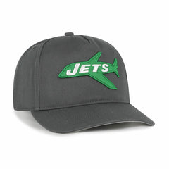 47 brand New York Jets '47 Hitch Adjustable Hat Charcoal