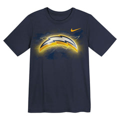 Los Angeles Chargers Outerstuff Preschool Super Logo T-Shirt Navy