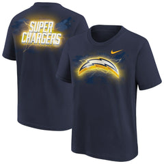 Nike Los Angeles Chargers Youth Super Chargers Alt Pack T-Shirt Navy