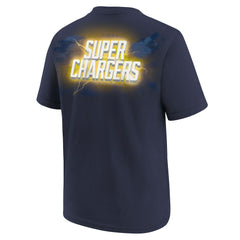 Nike Los Angeles Chargers Youth Super Chargers Alt Pack T-Shirt Navy