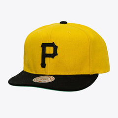Pittsburgh Pirates Unisex Vintage Fit Melton Wool Adjustable Hat - Gold - MLB on Sale