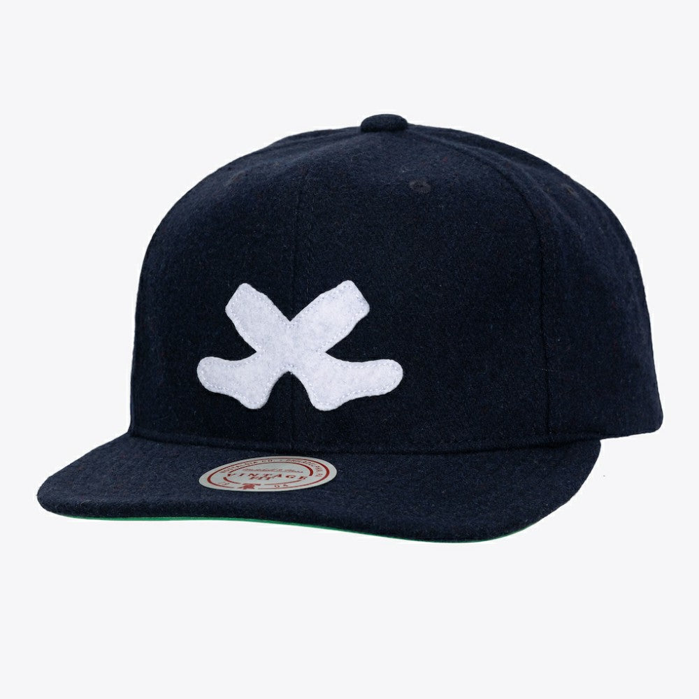 Chicago White Sox Unisex Vintage Fit Melton Wool Adjustable Hat - Navy - MLB Lifestyle