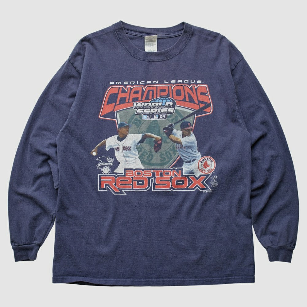 Boston Red Sox 2004 T-Shirt - Navy - Vintage - Fanatics Sale