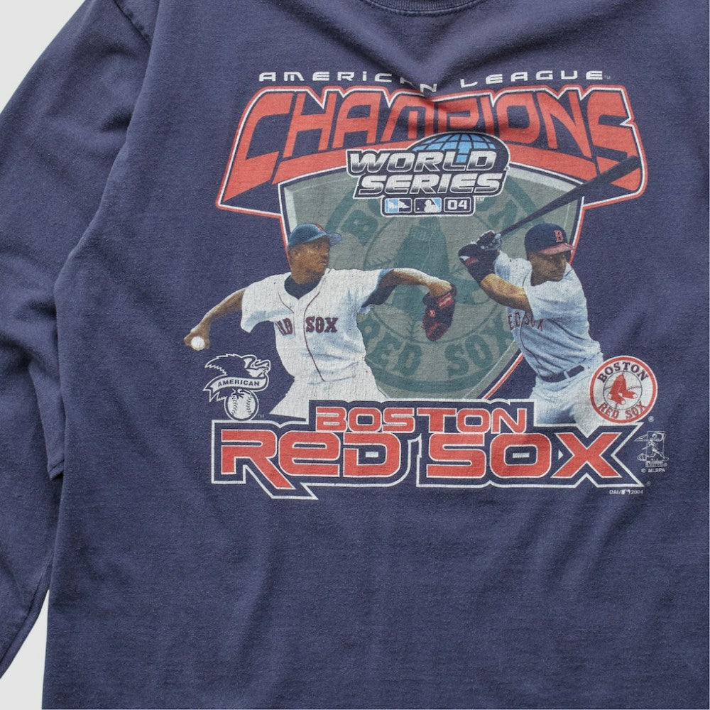 Boston Red Sox 2004 T-Shirt - Navy - Vintage - Fanatics Sale