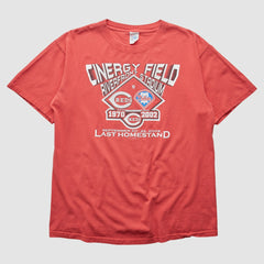 Cincinnati Reds 2002 T-Shirt - Red - Vintage - Fanatics Online