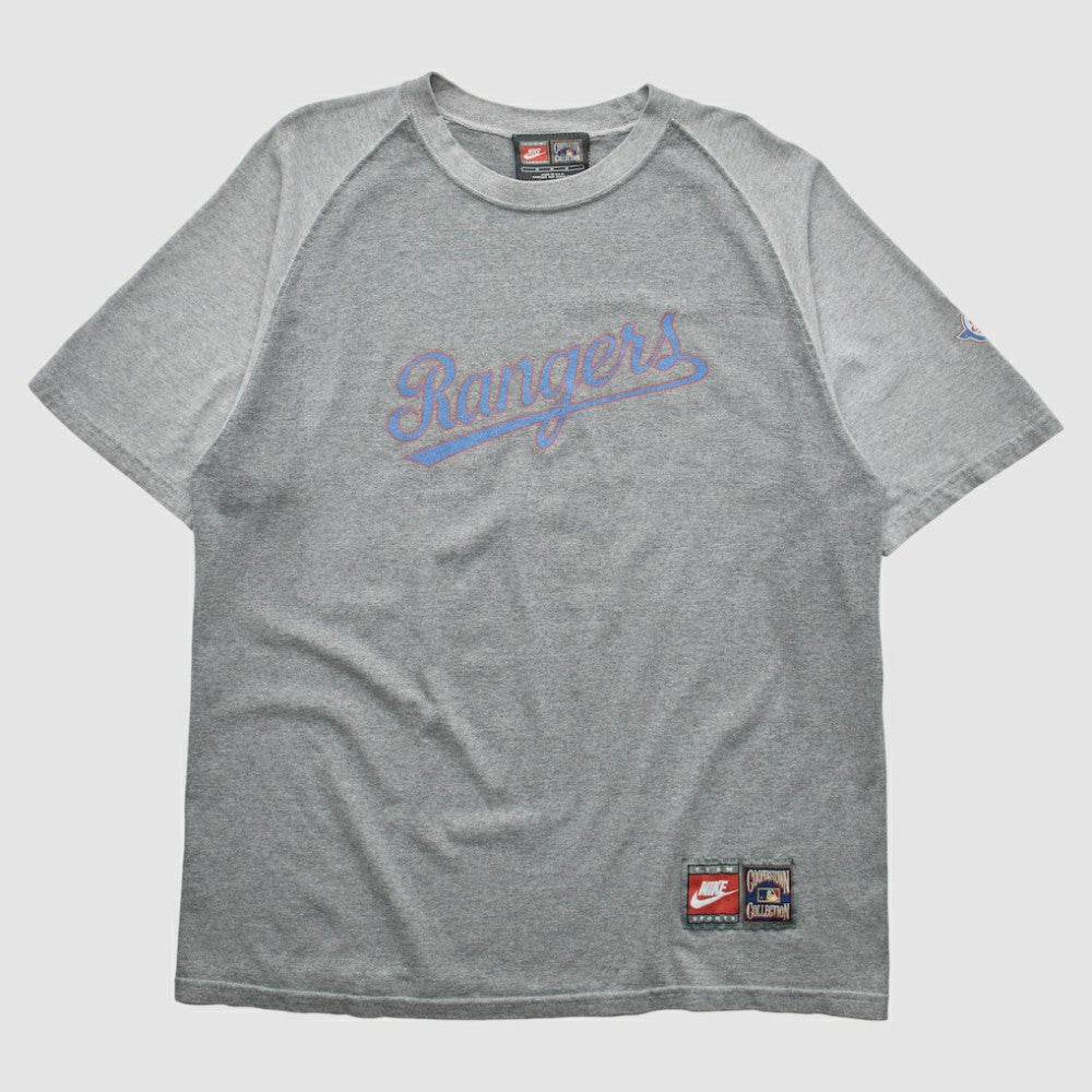 Texas Rangers Nike 2000s T-Shirt - Gray - Vintage - Nike Sale