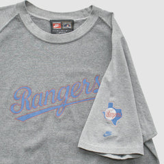 Texas Rangers Nike 2000s T-Shirt - Gray - Vintage - Nike Sale