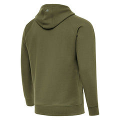 Boston Bruins Antigua Victory Pullover Hoodie - Olive - NHL 203361772