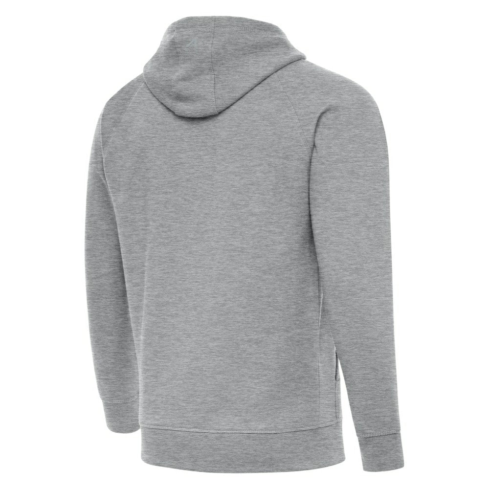 Boston Bruins Antigua Victory Pullover Hoodie - Heather Gray - NHL 203361776