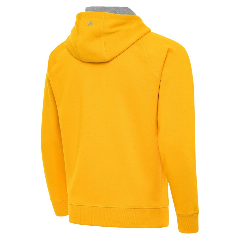 Boston Bruins Antigua Victory Full-Zip Hoodie - Gold - NHL 203361784