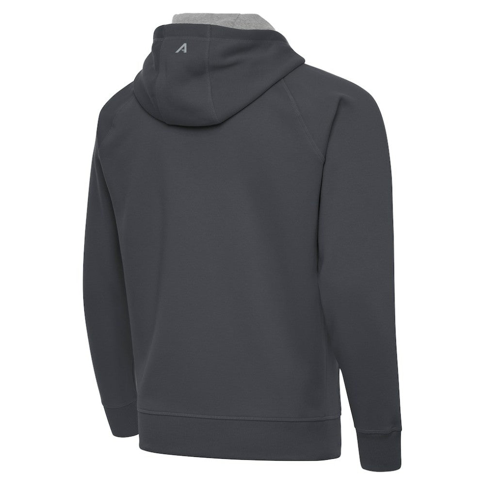 St. Louis Blues Antigua Victory Full-Zip Hoodie - Charcoal - NHL 203361785