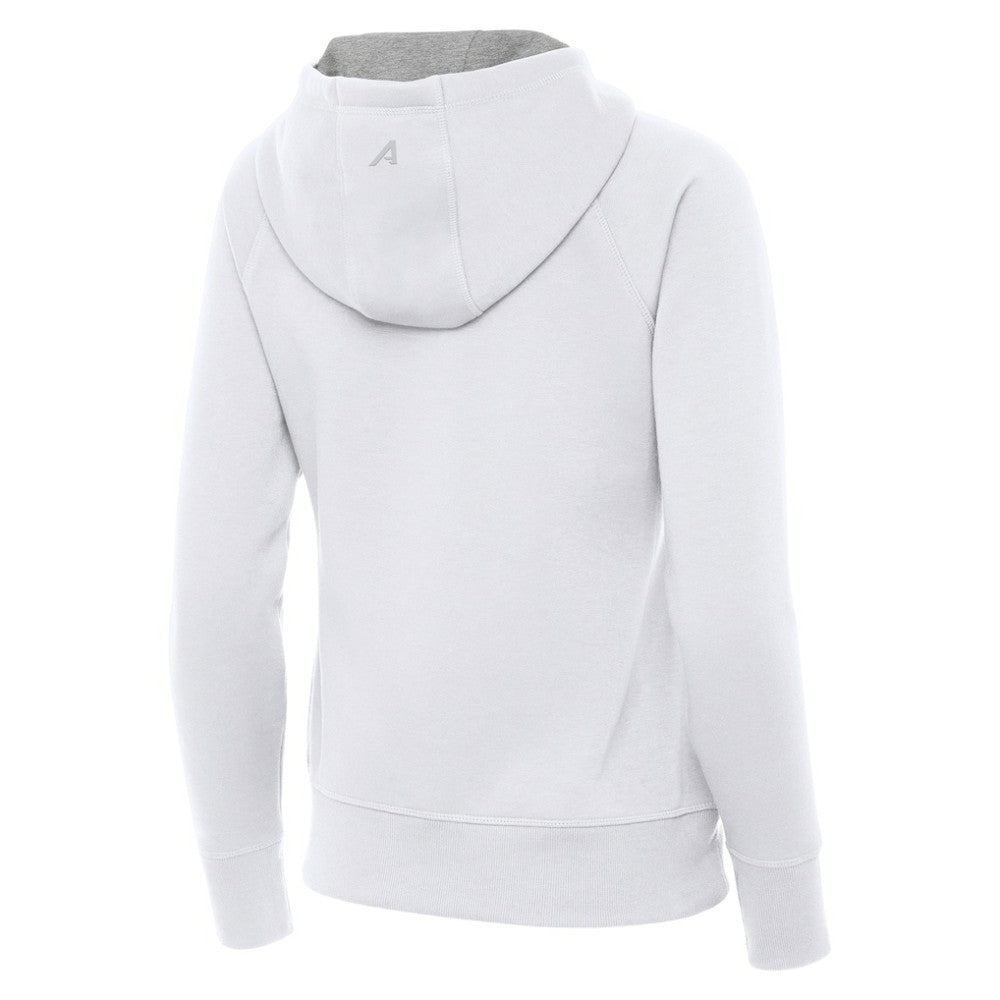 St. Louis Blues Antigua Women's Victory Full-Zip Hoodie - White - NHL 203361799