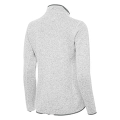 Boston Bruins Antigua Women's Fortune Half-Zip Pullover - Heather Gray - NHL 203361807