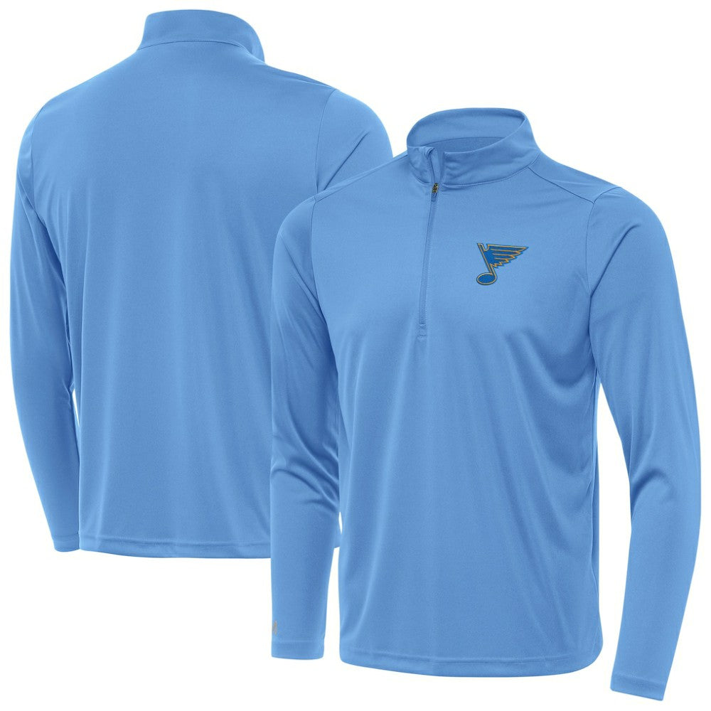 St. Louis Blues Antigua Tribute Lightweight Quarter-Zip Pullover - Blue - NHL 203361827