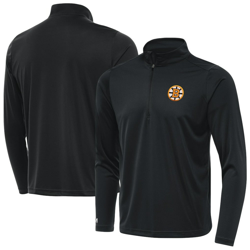 Boston Bruins Antigua Tribute Lightweight Quarter-Zip Pullover - Gray - NHL 203361828